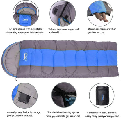 SAC DE COUCHAGE LEGER - Camping Vacances