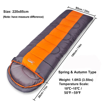 SAC DE COUCHAGE LEGER - Camping Vacances