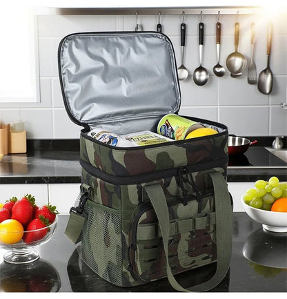 SAC ISOTHERME CAMOUFLAGE - Camping Vacances