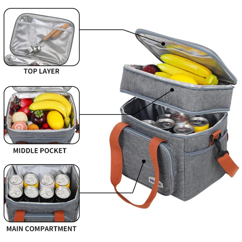 SAC ISOTHERME DEUX ETAGES - Camping Vacances