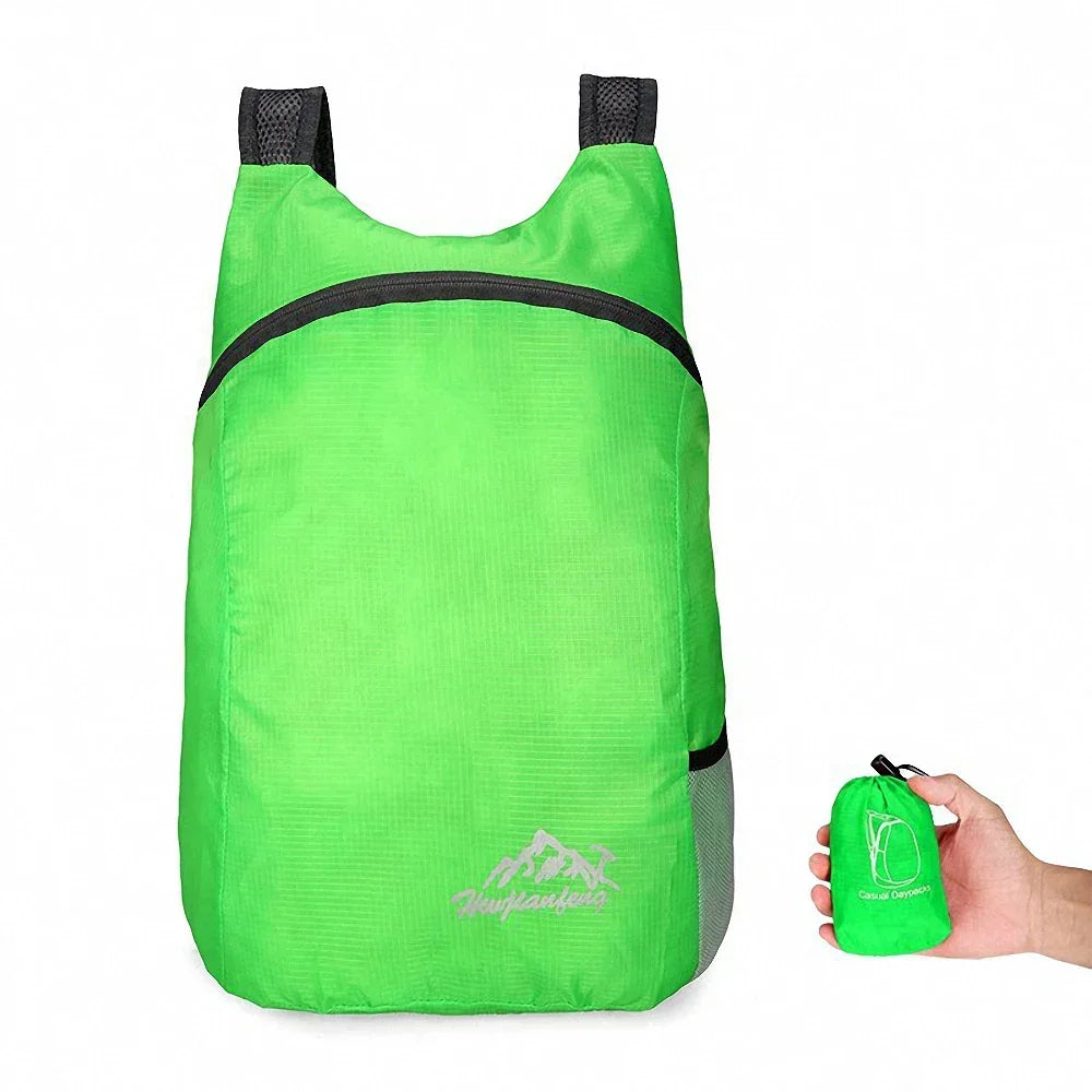 sac a dos velo vert