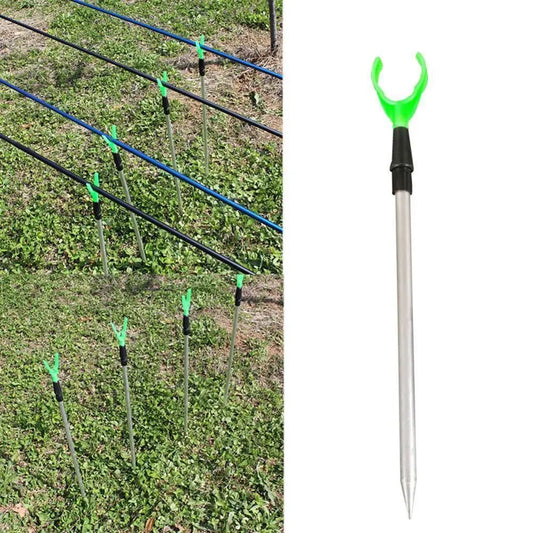 SUPPORT CANNE A PECHE REGLABLE - Camping Vacances