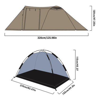 TENTE CAMPING - Camping Vacances
