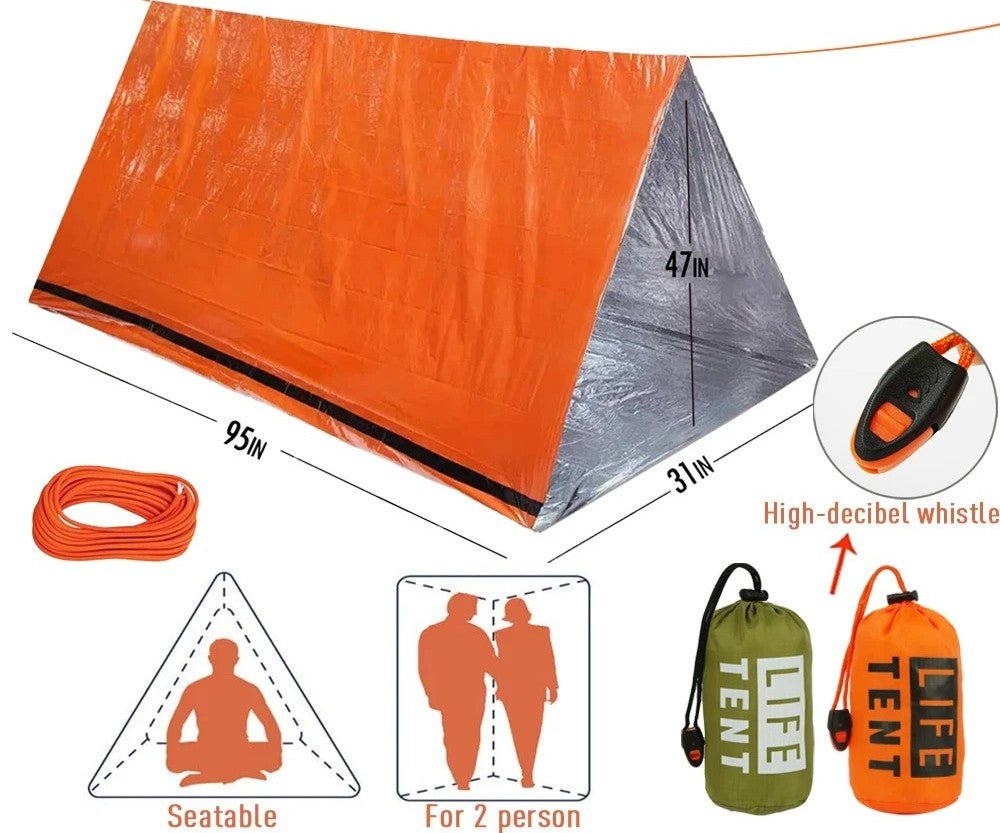 TENTE DE SURVIE - Camping Vacances