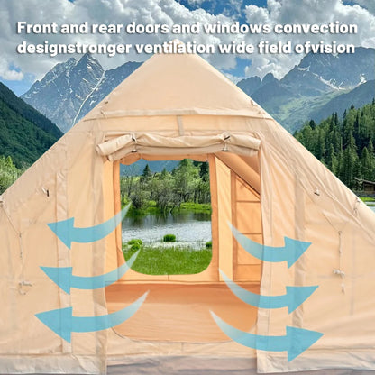 TENTE GONFLABLE 4 - 8 PERSONNES - Camping Vacances